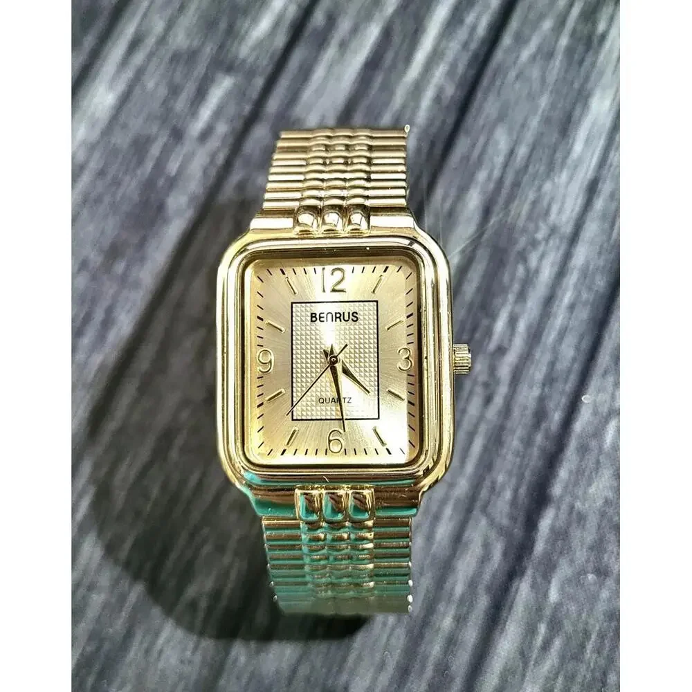 Rare‎ Condition New In  Box Vintage Benrus Mens Retro Watch